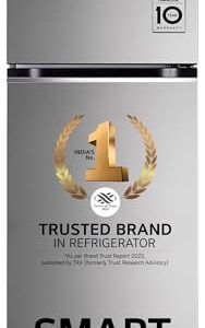 LG 322 L 3 Star Frost-Free Smart Inverter Double Door Refrigerator (GL-S342SDSX, Dazzle Steel, Convertible with Express Freeze)  Amazon.in Home & Kitchen